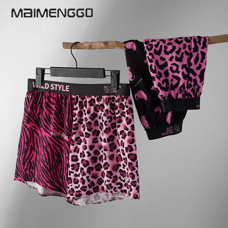 Men's Arrow Pants Pink Leopard - огляд і ціна Boxer Brief Pack Cotton