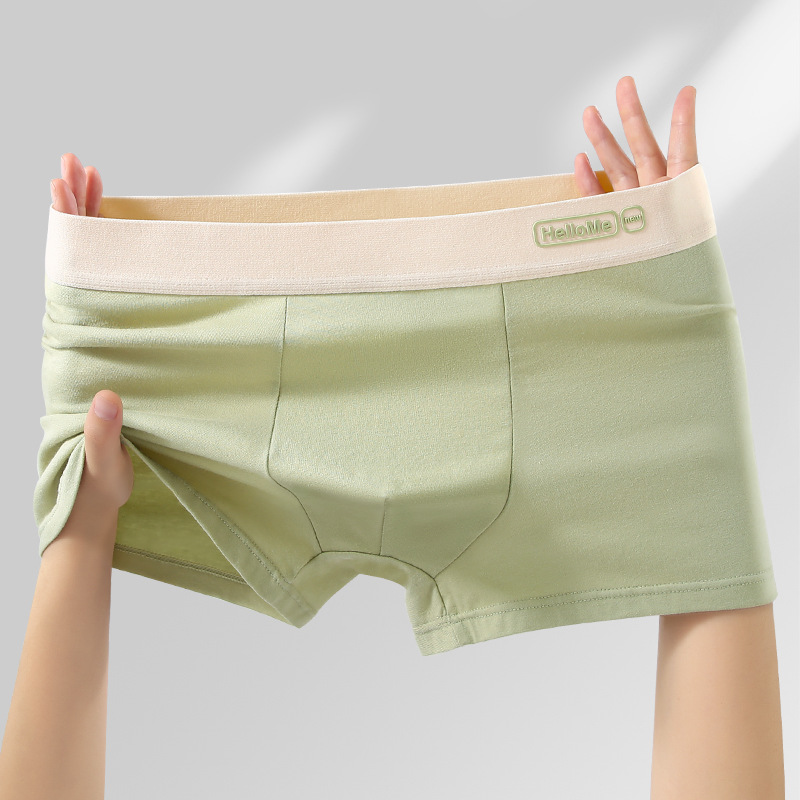 L-4XL Breathable Cotton Men Bo - огляд і ціна Boxer Brief Pack Cotton