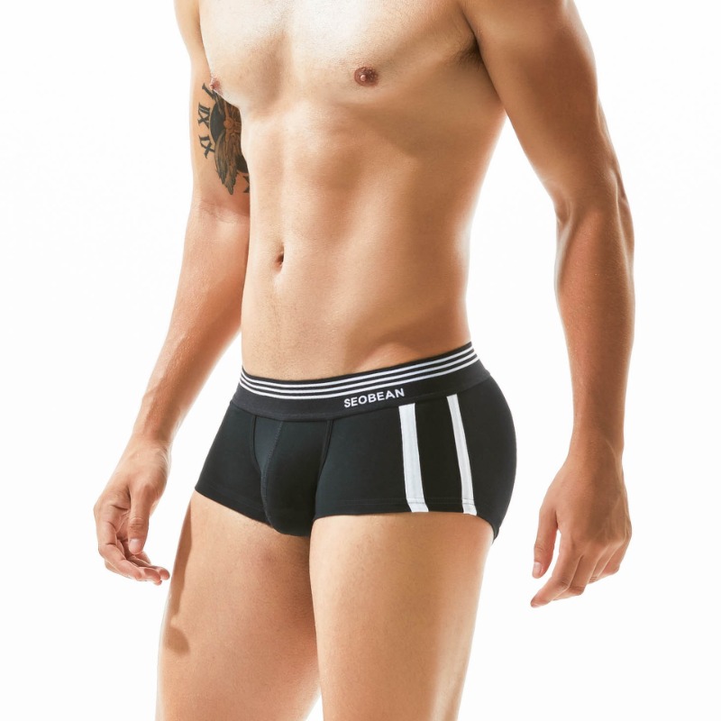 Simple solid color, men's boxe - огляд і ціна Boxer Brief Pack Cotton