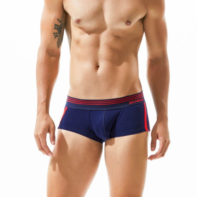 Simple solid color, men's boxe - огляд і ціна Boxer Brief Pack Cotton