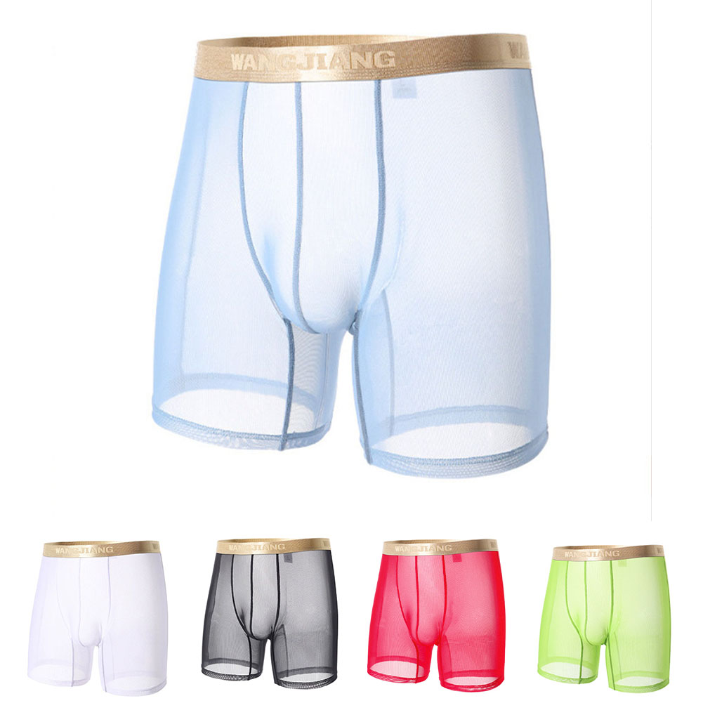 Men Mesh See Through   Thin Se - огляд і ціна Boxer Shorts Modal