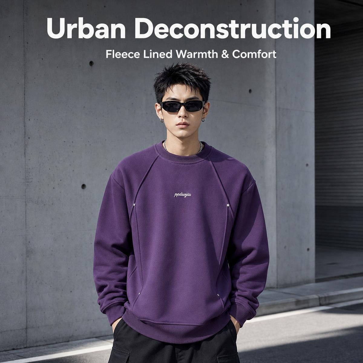 Autumn Winter Men Fleece Lined - огляд і ціна Undershirt Crew Neck