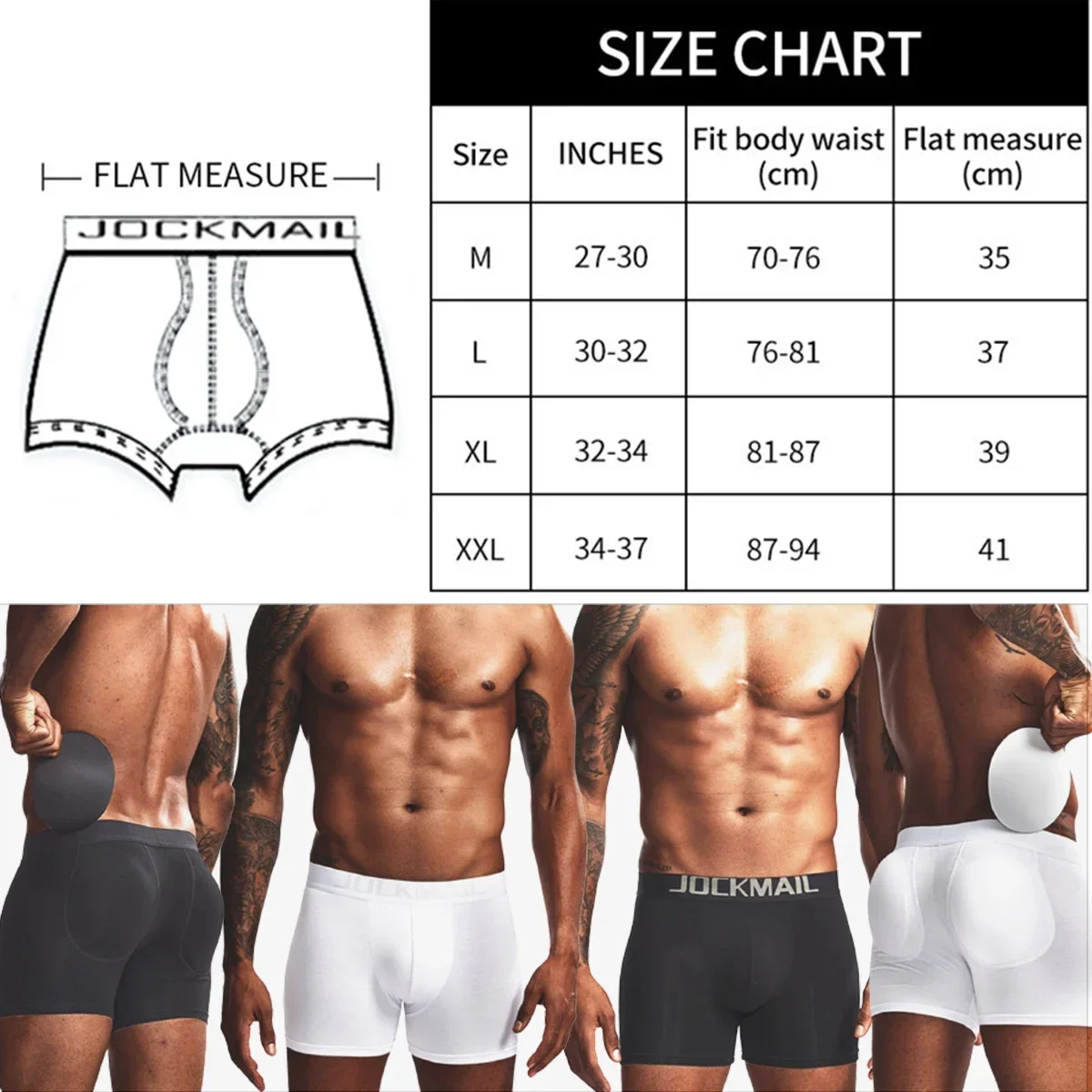 Men Comfortable Cotton Butt Li - огляд і ціна Boxer Shorts Modal