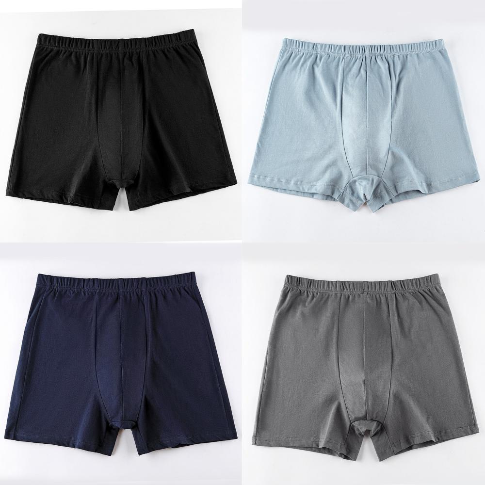 4Pcs Cotton Men Panties Underp - огляд і ціна Boxer Brief Pack Cotton