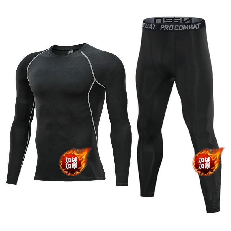 Men Fleece Lined Compression S - огляд і ціна Compression Long Pant